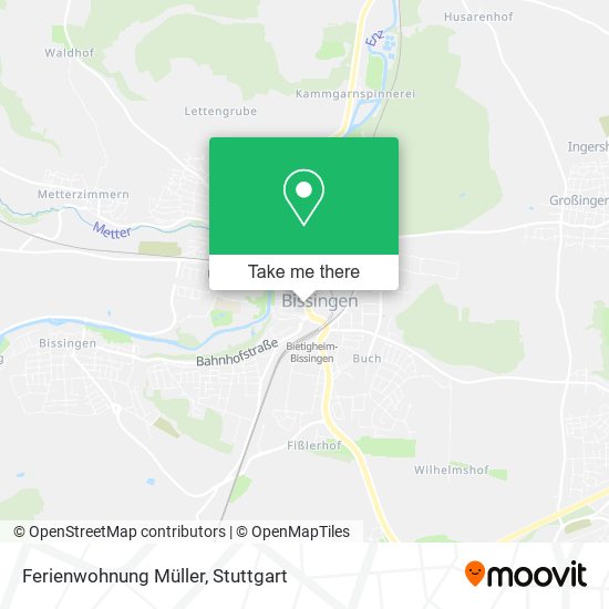 Ferienwohnung Müller map
