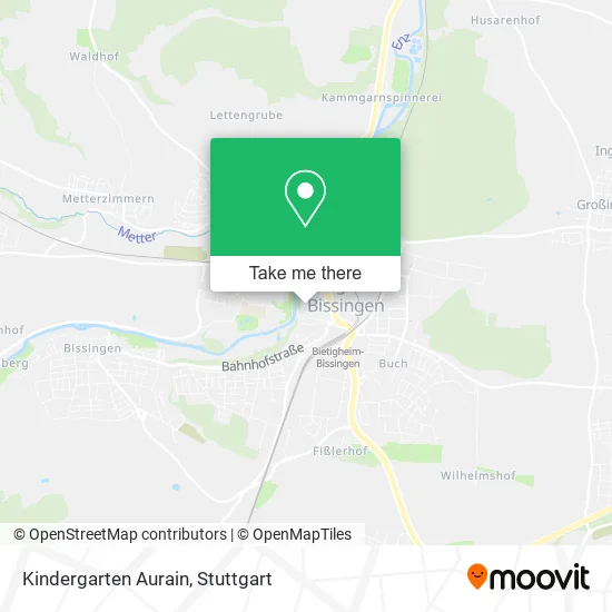 Карта Kindergarten Aurain