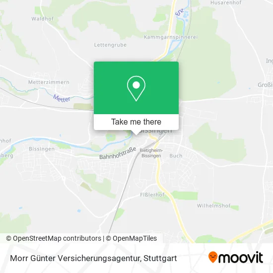 Карта Morr Günter Versicherungsagentur