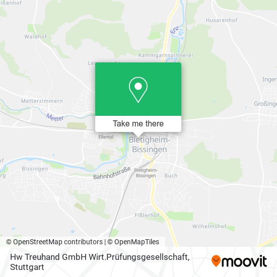 Hw Treuhand GmbH Wirt.Prüfungsgesellschaft map