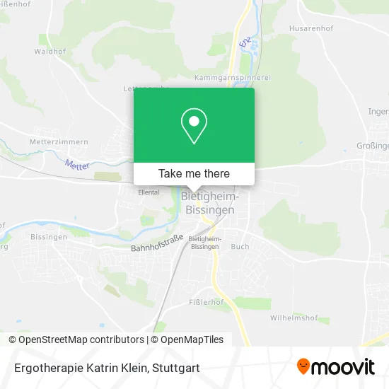 Карта Ergotherapie Katrin Klein