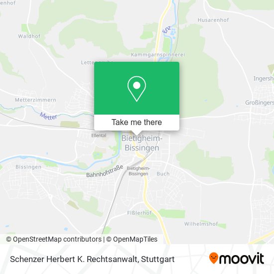 Schenzer Herbert K. Rechtsanwalt map