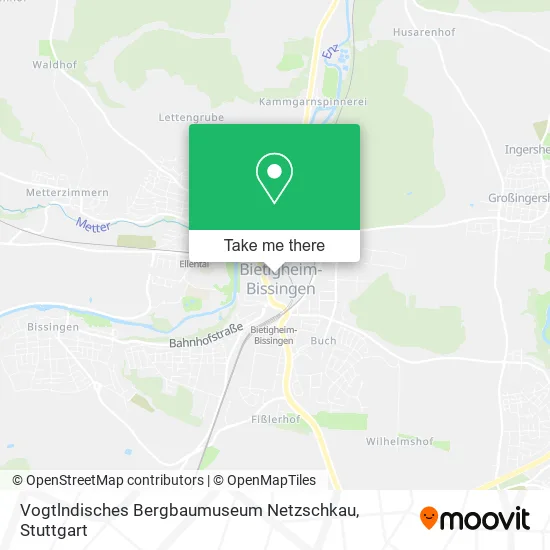 Карта Vogtlndisches Bergbaumuseum Netzschkau