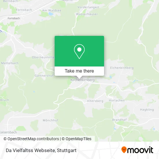 Карта Da Vielfaltss Webseite