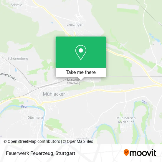 Карта Feuerwerk Feuerzeug