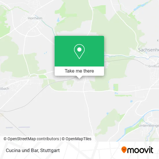 Карта Cucina und Bar