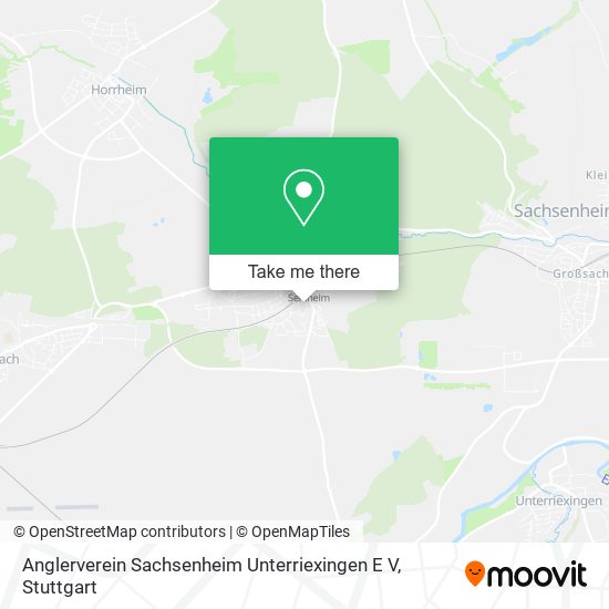 Anglerverein Sachsenheim Unterriexingen E V map