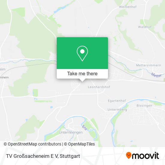 TV Großsacheneim E V map