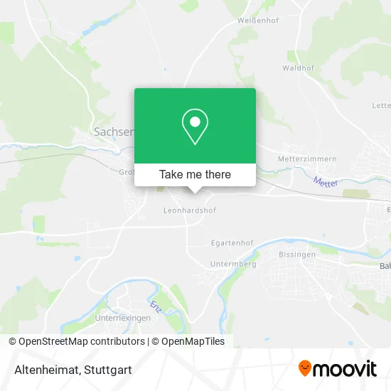Карта Altenheimat
