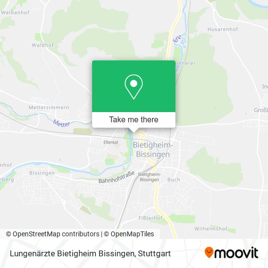 Lungenärzte Bietigheim Bissingen map