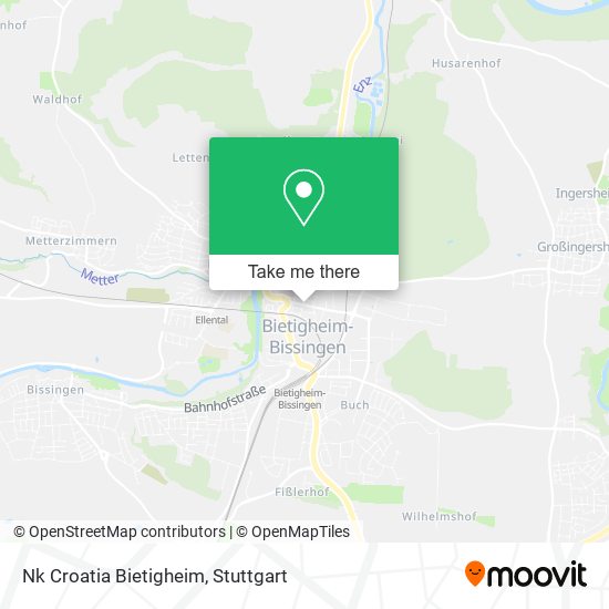 Nk Croatia Bietigheim map