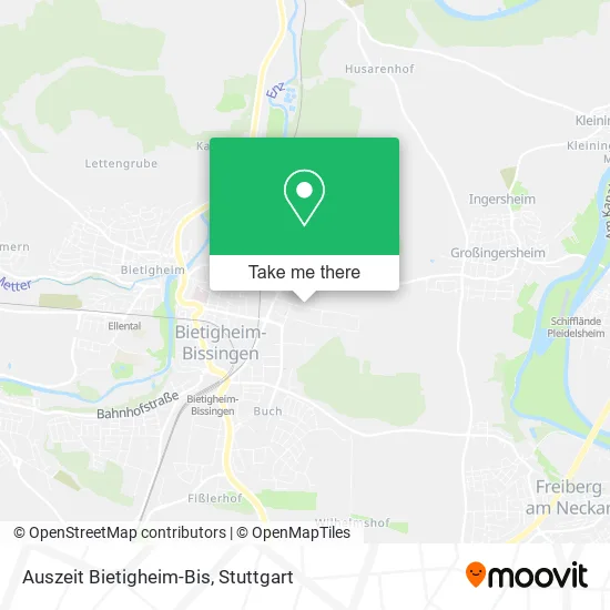 Карта Auszeit Bietigheim-Bis