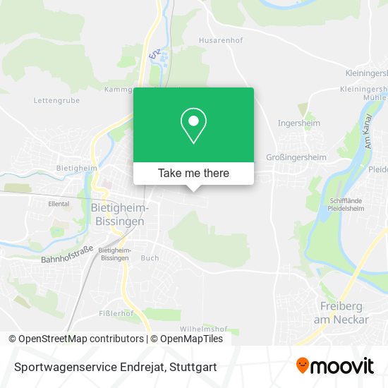 Sportwagenservice Endrejat map