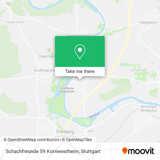 Карта Schachfreunde 59 Kornwestheim