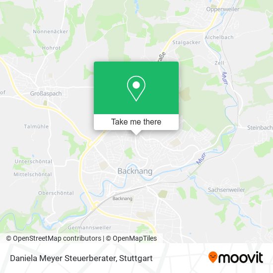 Daniela Meyer Steuerberater map