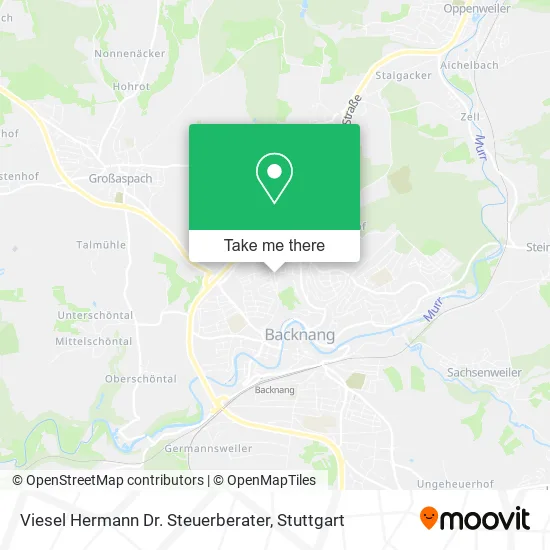 Карта Viesel Hermann Dr. Steuerberater