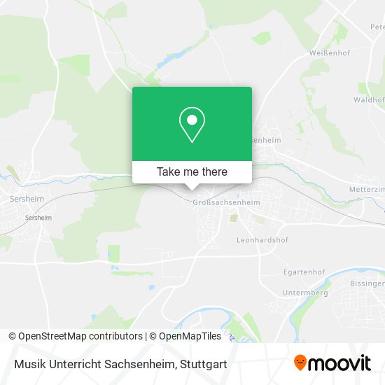 Musik Unterricht Sachsenheim map