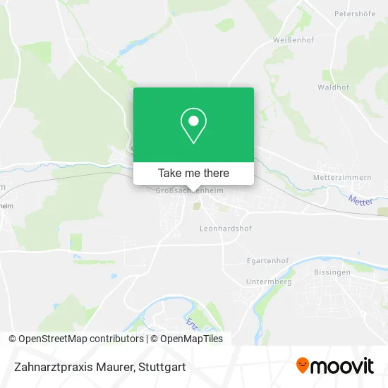 Карта Zahnarztpraxis Maurer