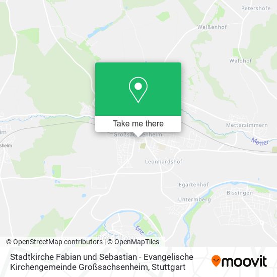 Stadtkirche Fabian und Sebastian - Evangelische Kirchengemeinde Großsachsenheim map