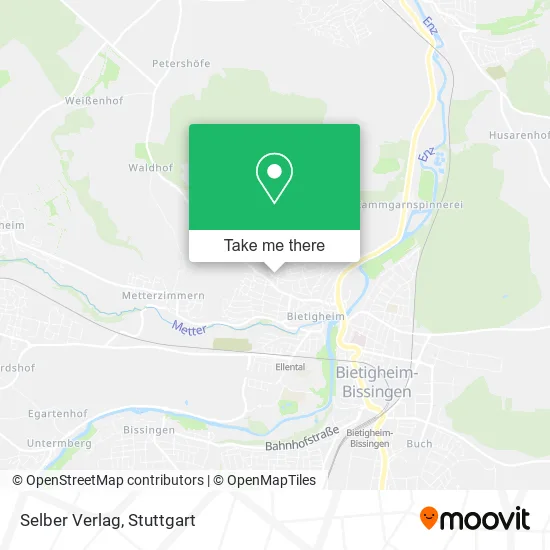Карта Selber Verlag