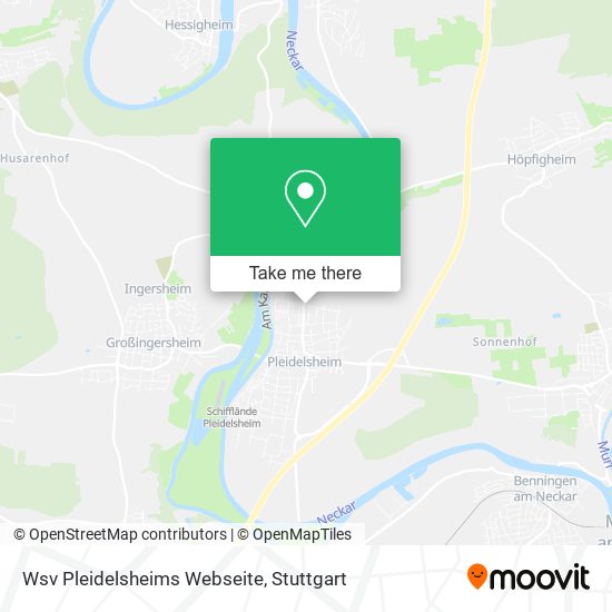 Карта Wsv Pleidelsheims Webseite