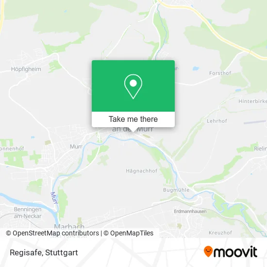 Карта Regisafe