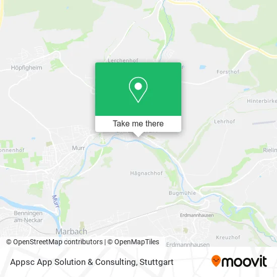 Карта Appsc App Solution & Consulting