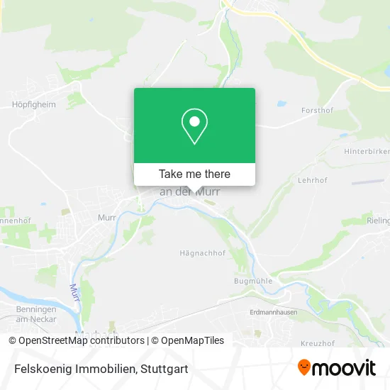 Карта Felskoenig Immobilien