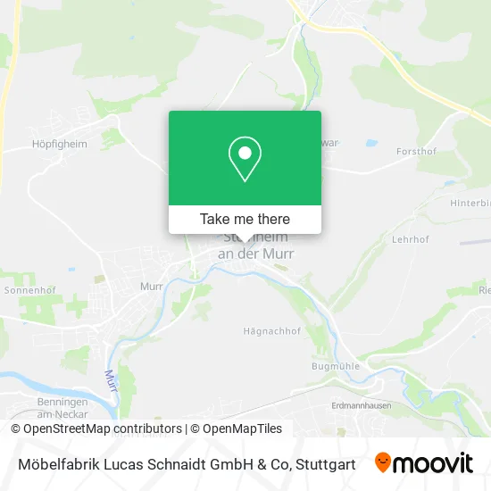 Карта Möbelfabrik Lucas Schnaidt GmbH & Co