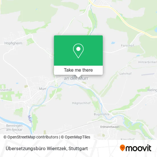 Карта Übersetzungsbüro Wientzek