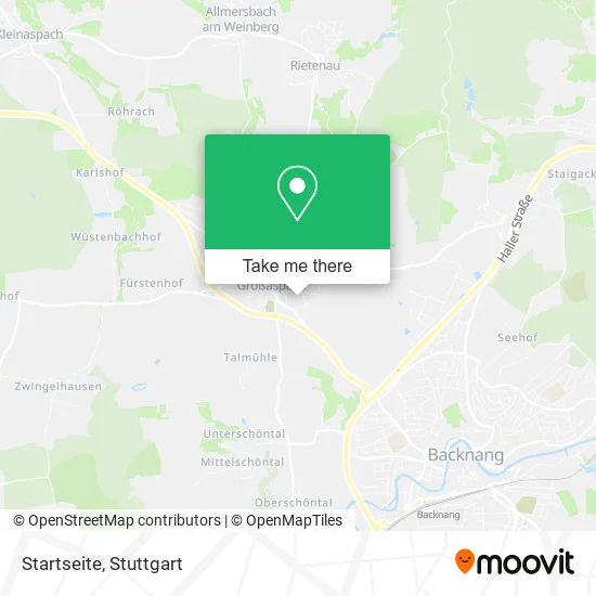 Карта Startseite