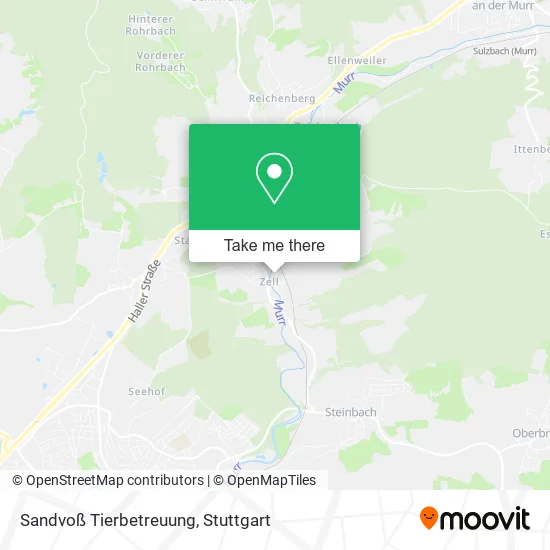 Карта Sandvoß Tierbetreuung