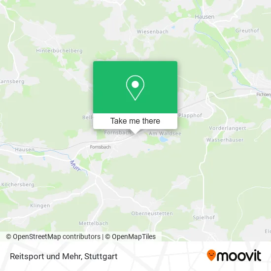 Карта Reitsport und Mehr