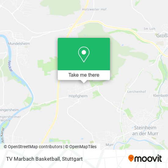 TV Marbach Basketball map
