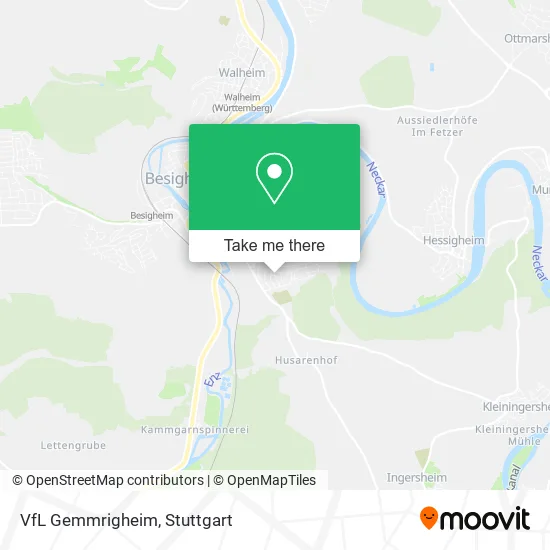 Карта VfL Gemmrigheim