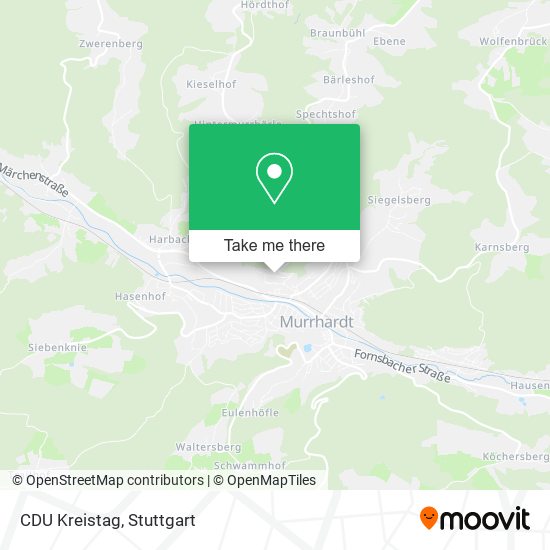 Карта CDU Kreistag