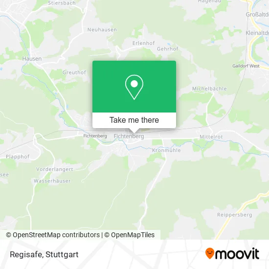 Карта Regisafe