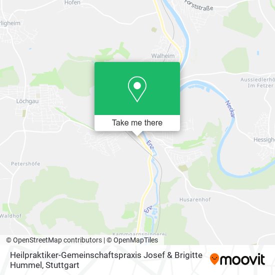 Heilpraktiker-Gemeinschaftspraxis Josef & Brigitte Hummel map