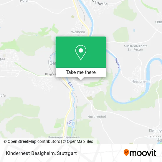 Карта Kindernest Besigheim