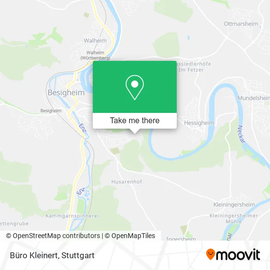 Карта Büro Kleinert