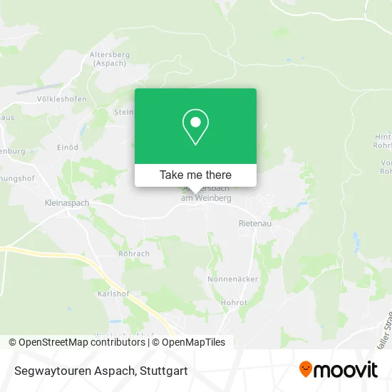 Карта Segwaytouren Aspach