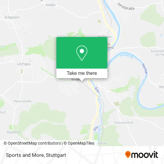Карта Sports and More