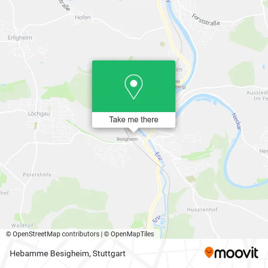 Карта Hebamme Besigheim