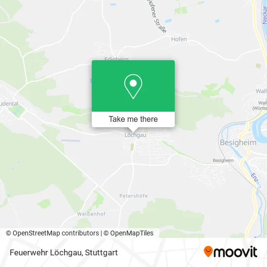 Карта Feuerwehr Löchgau