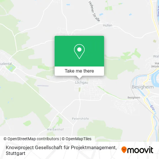 Карта Knowproject Gesellschaft für Projektmanagement