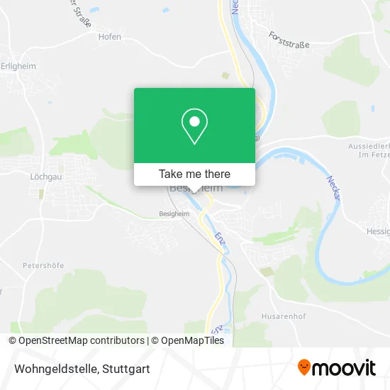 Карта Wohngeldstelle