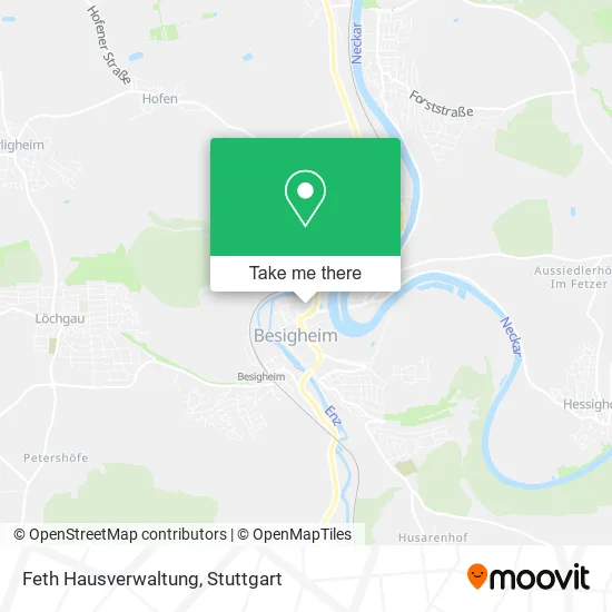 Карта Feth Hausverwaltung