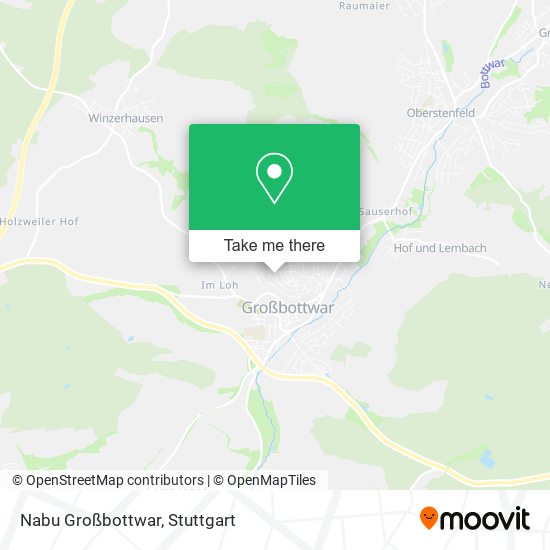 Nabu Großbottwar map