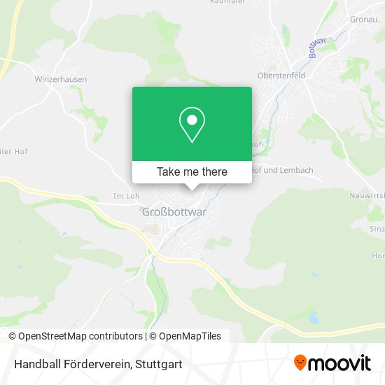 Handball Förderverein map