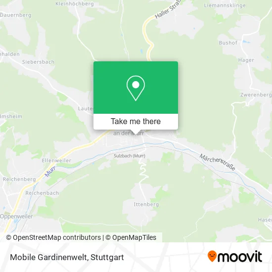 Карта Mobile Gardinenwelt